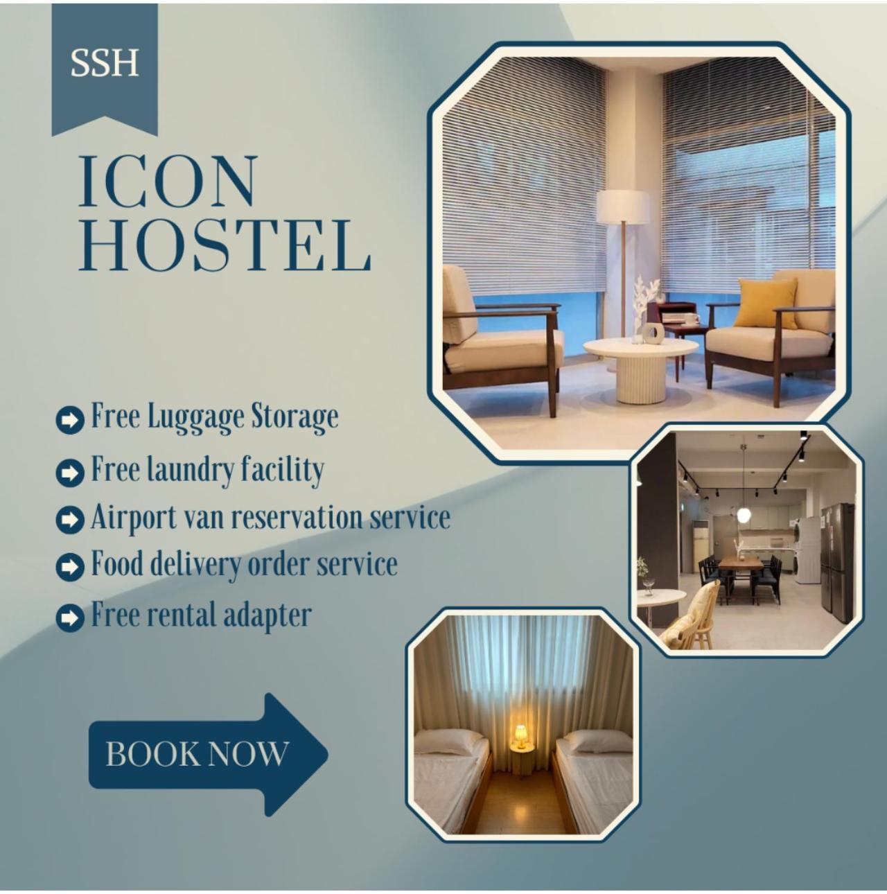 Ssh Icon Hostel Seul Dış mekan fotoğraf